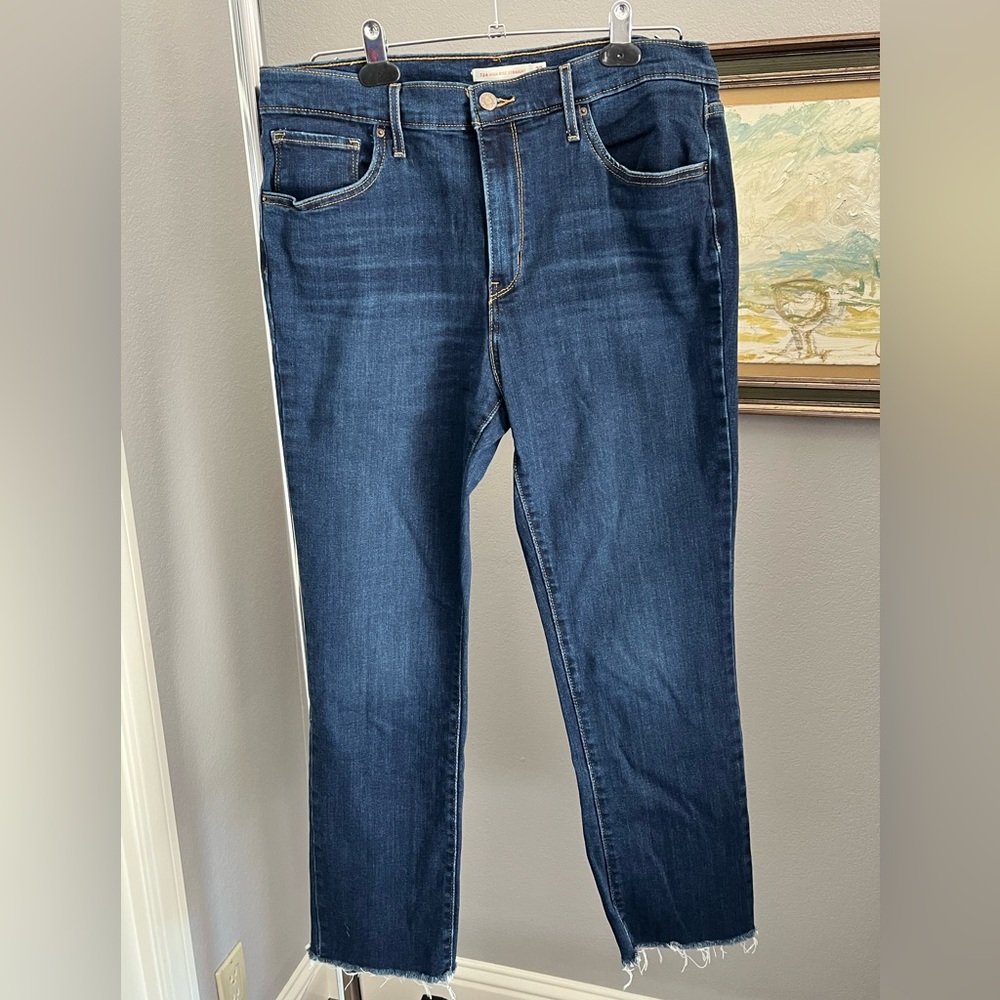 Levi’s 724 High rise straight SZ 32